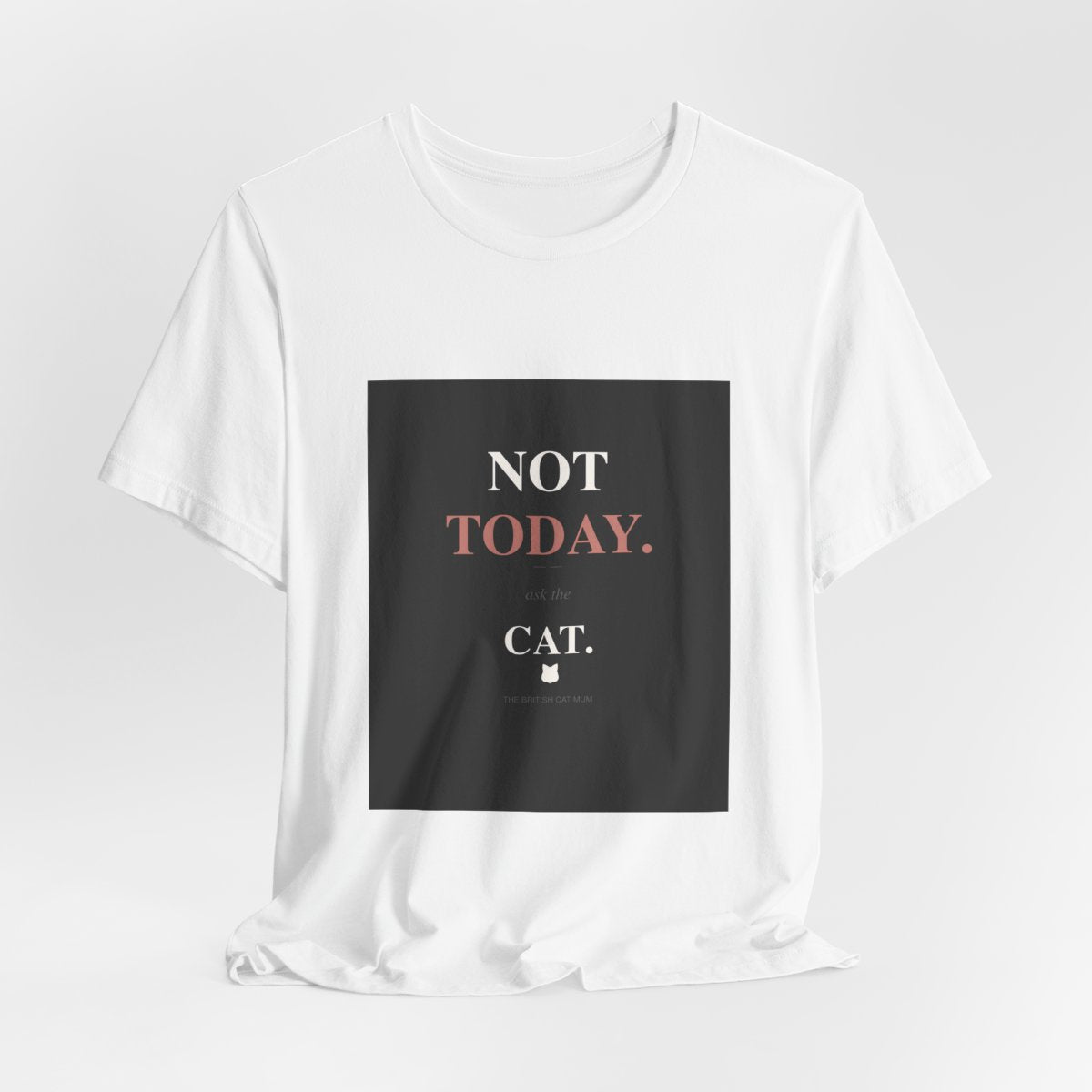 Not Today. Ask The Cat. | T-Shirt