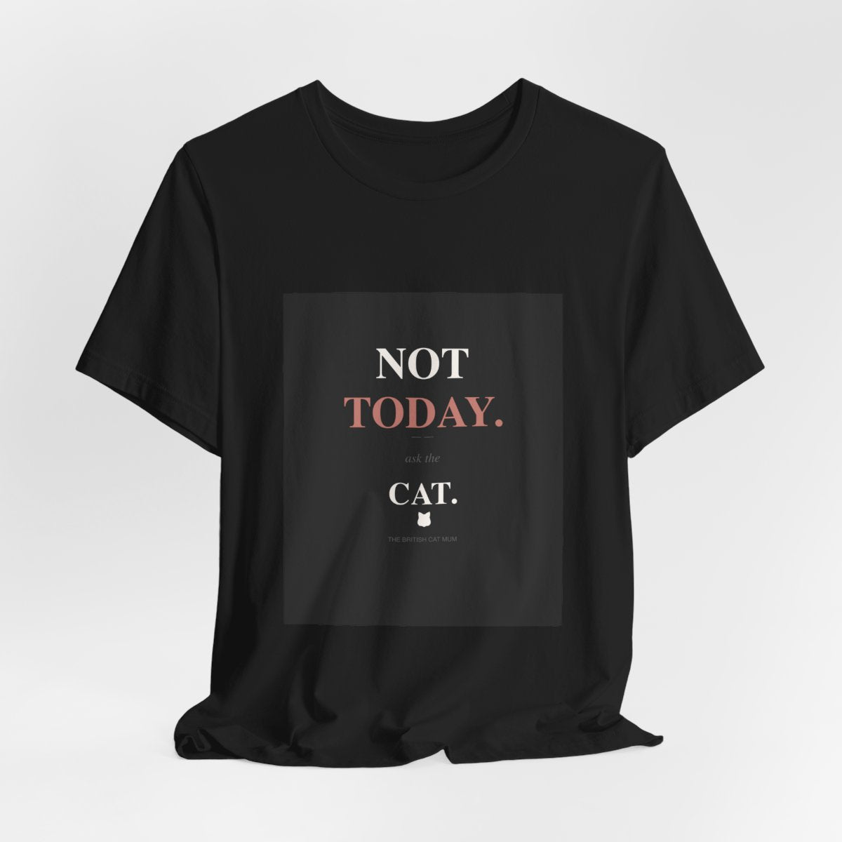 Not Today. Ask The Cat. | T-Shirt