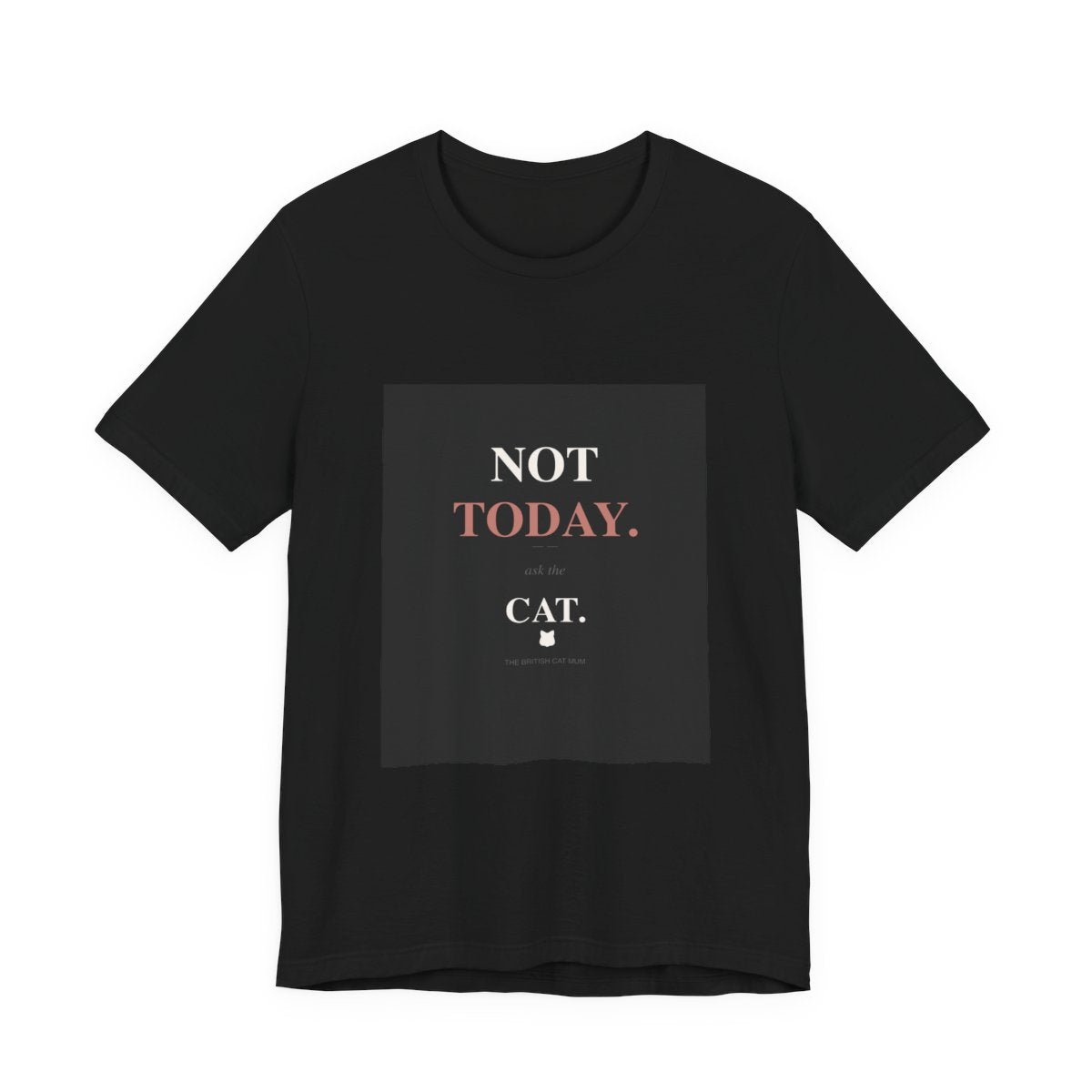 Not Today. Ask The Cat. | T-Shirt